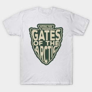 Gates of the Arctic National Park & Preserve name arrowhead T-Shirt